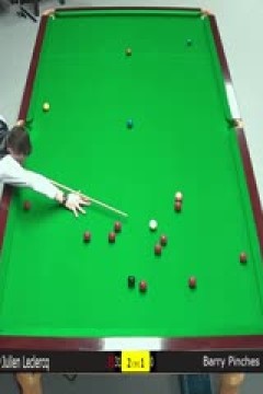 2024斯诺克德国大师赛资格赛巴里·平奇斯2-5朱利安·勒克莱尔20240129