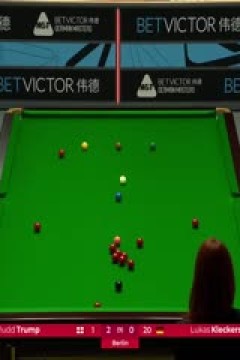 2024斯诺克德国大师赛资格赛特鲁姆普5-0卢卡斯·克莱克斯20240129