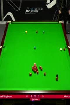 2024斯诺克威尔士公开赛资格赛斯图尔特·宾汉姆1-4傅家俊20240126