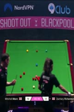 斯诺克单局限时赛32进16米歇尔·曼恩18-52扎卡里·理查森(朱峰立)20251213