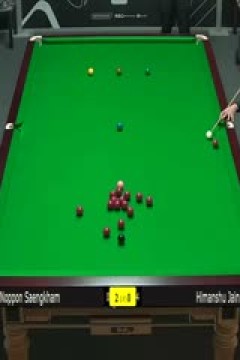 2024斯诺克威尔士公开赛资格赛诺鹏·桑坎姆4-1希曼舒·迪尼希·贾恩20240126