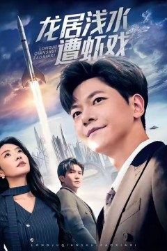 龙居浅水遭虾戏.